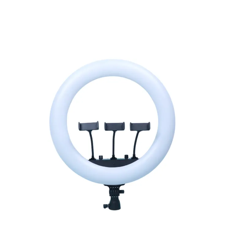 rtako AR-GTB01-18 18″ Ring Light with 3 Phone Holder