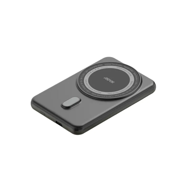 Aspor A383 5000mAh Magnetic Wireless Power Bank — photo 2