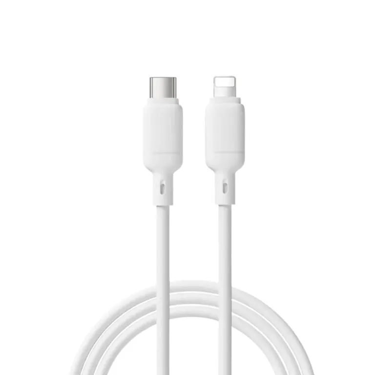 WiWU Stellar 27W USB-C to Lightning Fast Charging Cable 1M – White