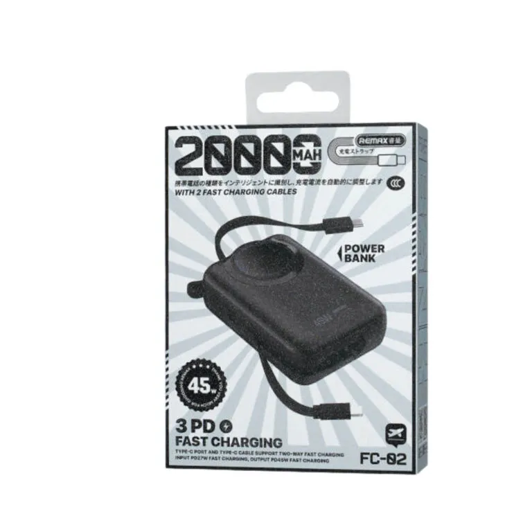 Remax FC-02 45W 20000mAh Fast Charging Power Bank — photo 3
