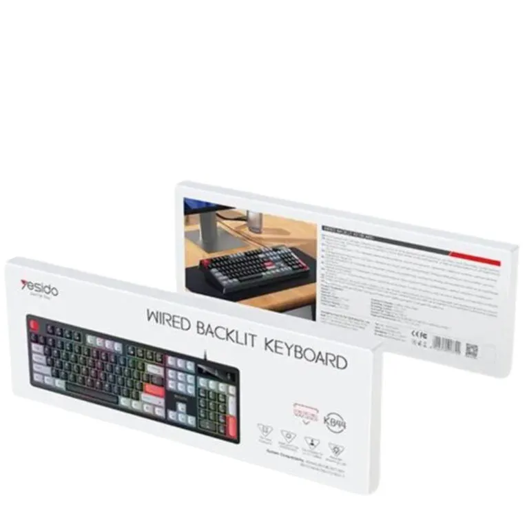 Yesido KB44 Wired Backlit Keyboard — photo 3