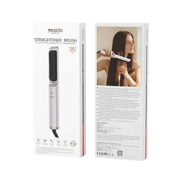 Yesido MG33 Hair Straightener Brush — photo 2