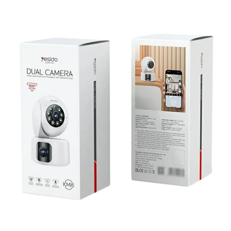 Yesido KM16 Indoor Dual Lens Security Camera — photo 3