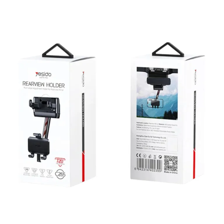 Yesido C265 Rearview Mirror Car Phone Holder — photo 4