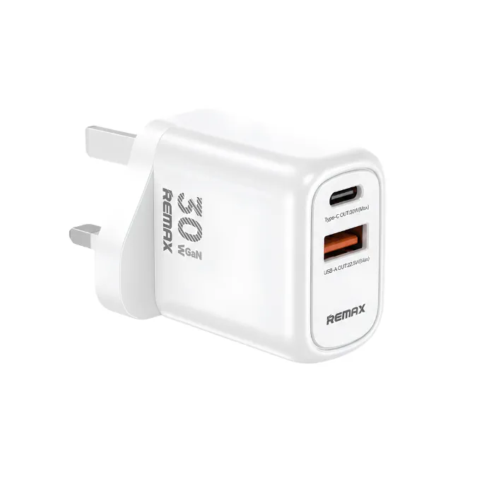 Remax CA-18 30W GaN Fast Charger UK Plug