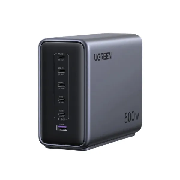 Ugreen Nexode 500W 6-Port GaN Desktop Charger