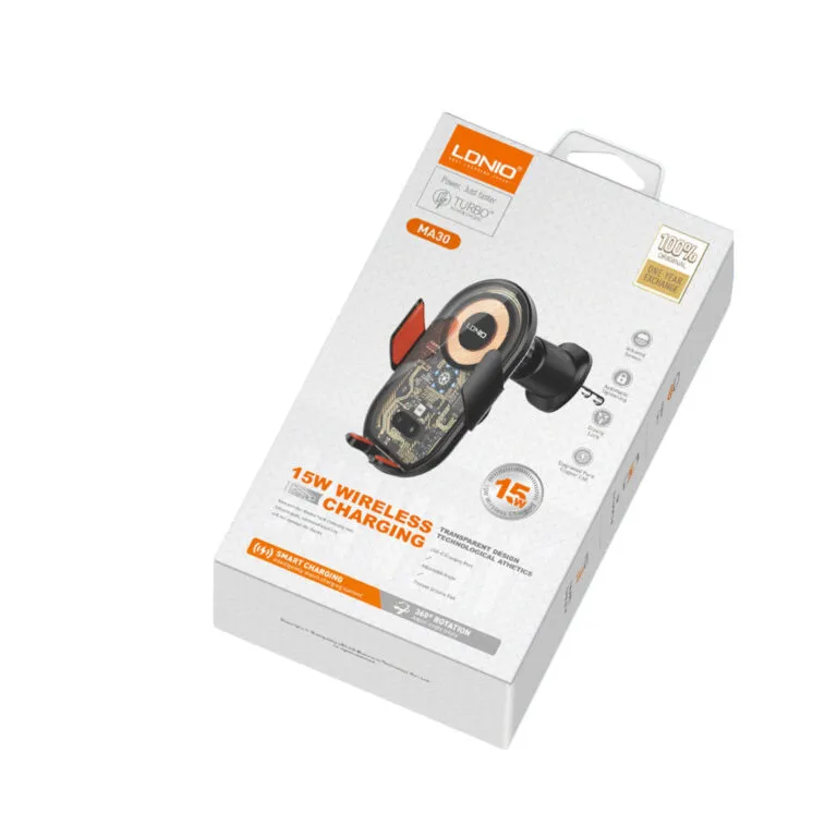 LDNIO MA30-1 Magnetic Wireless Car Holder — photo 5