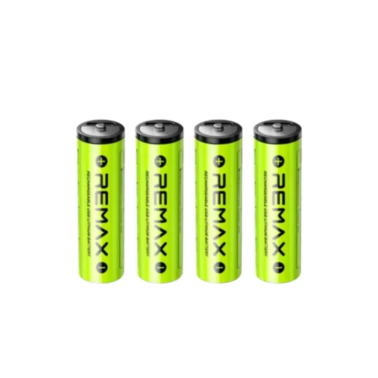 Remax AA02 USB Rechargeable AA Lithium Batteries (4 Pack)