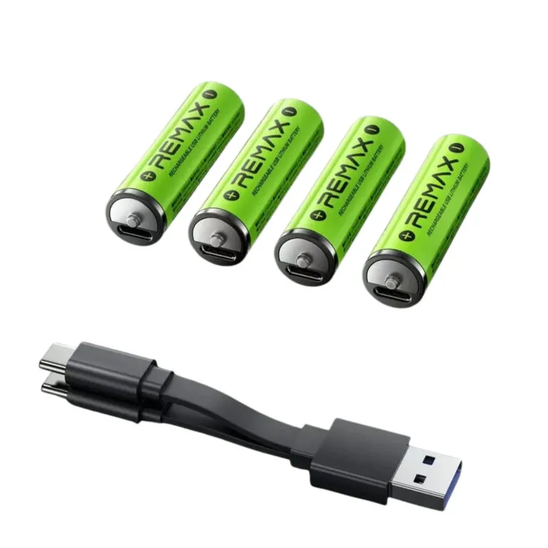 Remax AA02 USB Rechargeable AA Lithium Batteries (4 Pack) — photo 2