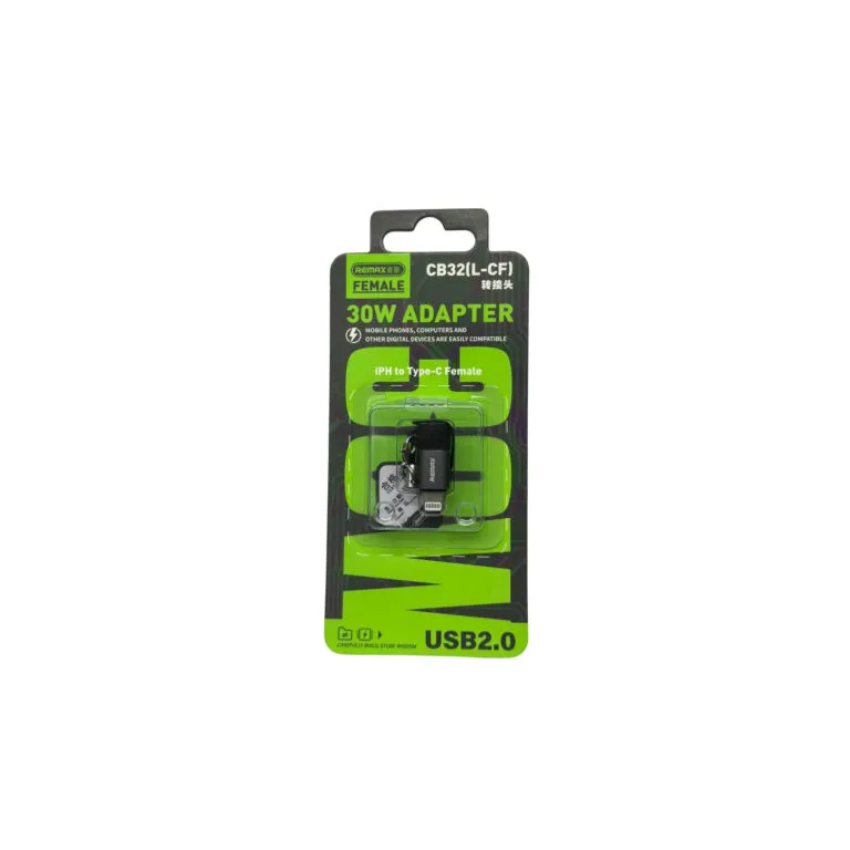 Remax CB32 Lightning to USB-C Adapter 30W — photo 2