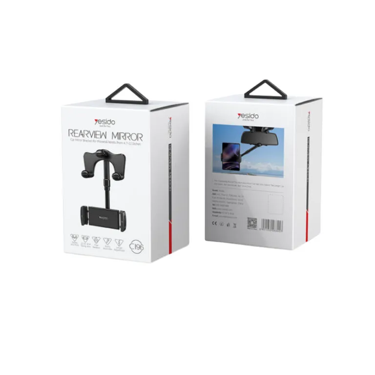 Yesido C196 Rearview Mirror Car Phone Holder — photo 3