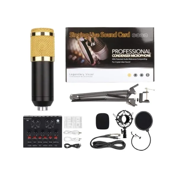 Other / Generic V8 Sound Card + BM800 Condenser Mic Kit — photo 3