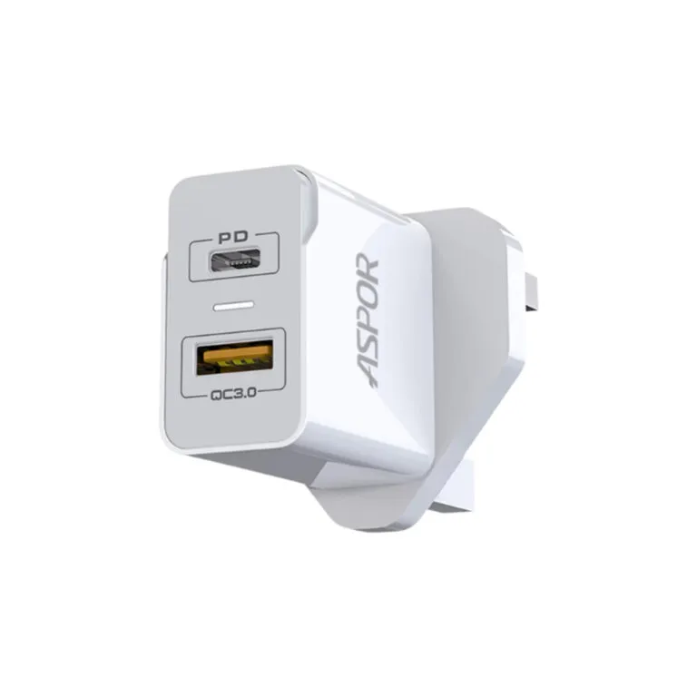 Aspor A821 20W Fast Charger UK — photo 3