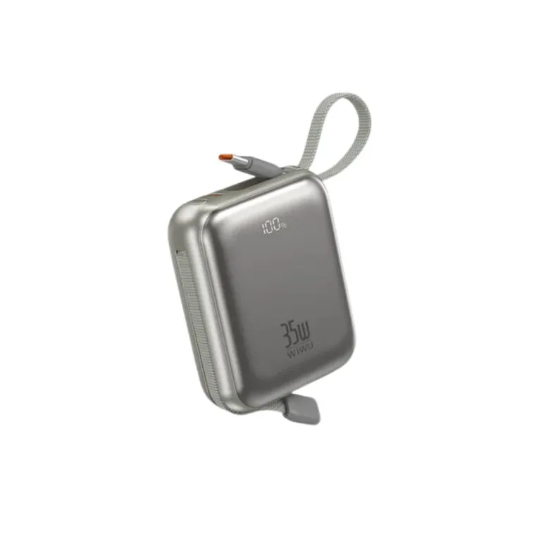 WiWU WI-P062 Galaxy Pro 10000mAh 35W Power Bank – Space Gray — photo 3