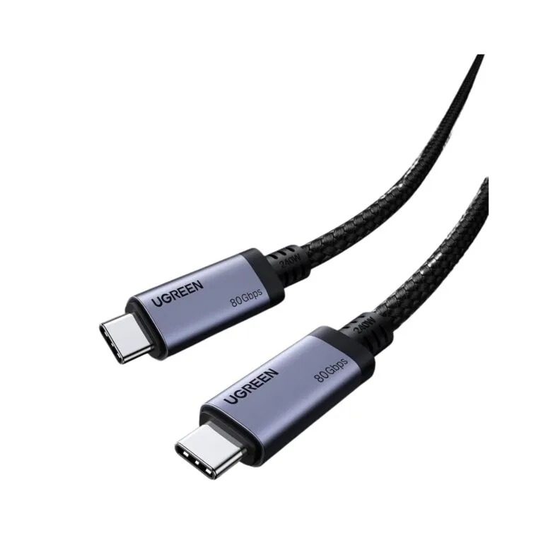 Ugreen 65383 USB4 Gen 4 USB-C to USB-C Cable 5A – 1 Meter