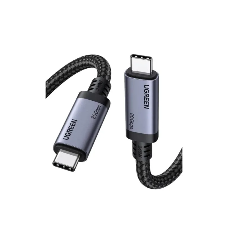 Ugreen 65383 USB4 Gen 4 USB-C to USB-C Cable 5A – 1 Meter — photo 4