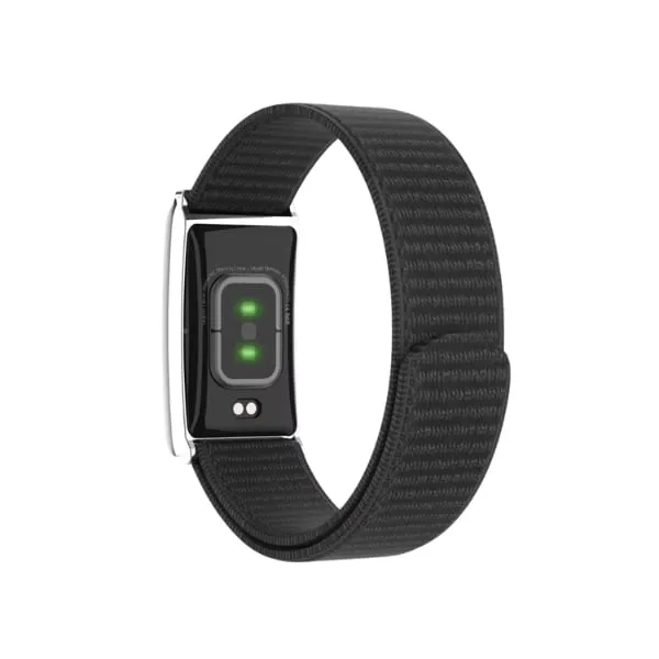 Porodo TrackFit Smart Fitness Band Nylon (Black + Orange) — photo 2