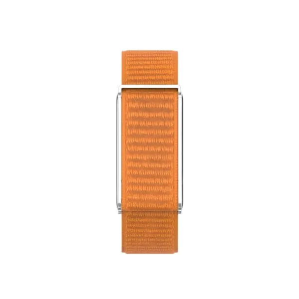 Porodo TrackFit Smart Fitness Band Nylon (Black + Orange) — photo 3