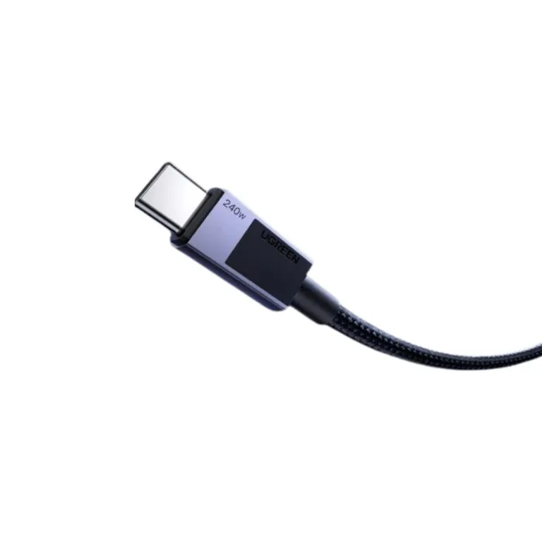 Ugreen 45067 USB-C to USB-C PD Fast Charging Cable 1M – Space Gray — photo 3