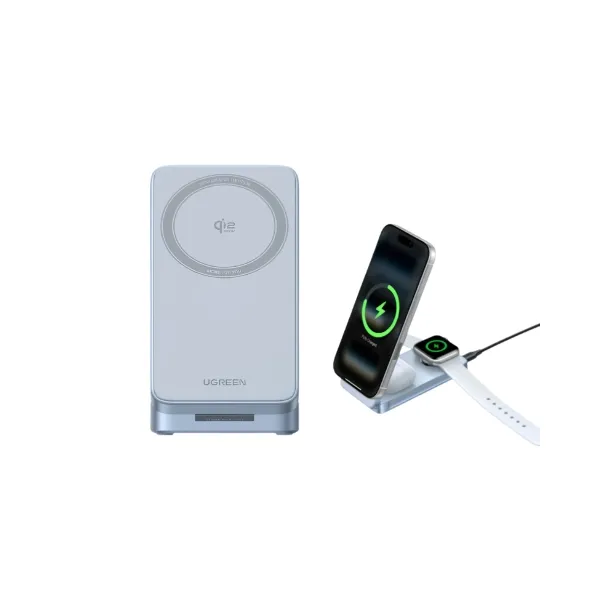 Ugreen 65901 MagFlow 3-in-1 Wireless Charger 25w — photo 4