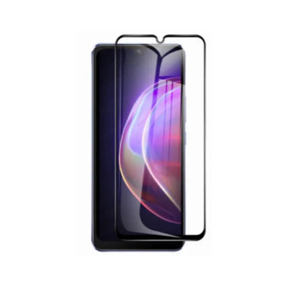 Other / Generic Vivo V21 Full Glue Tempered Glass Screen Protector