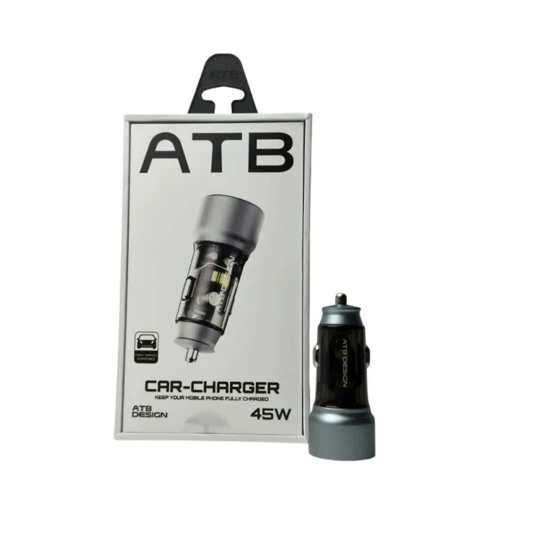 ATB DESIGN ATB CVC002 45W A+C Fast Car Charger — photo 4