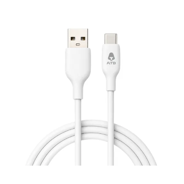 ATB DESIGN ATB CLD033 Starry Aluminium USB to Type-C Silicone Cable White