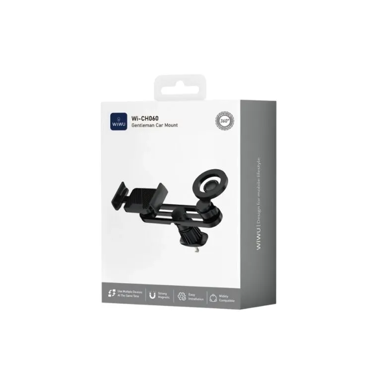WiWU WI-CH060 Gentleman 360° Car Mount — photo 5