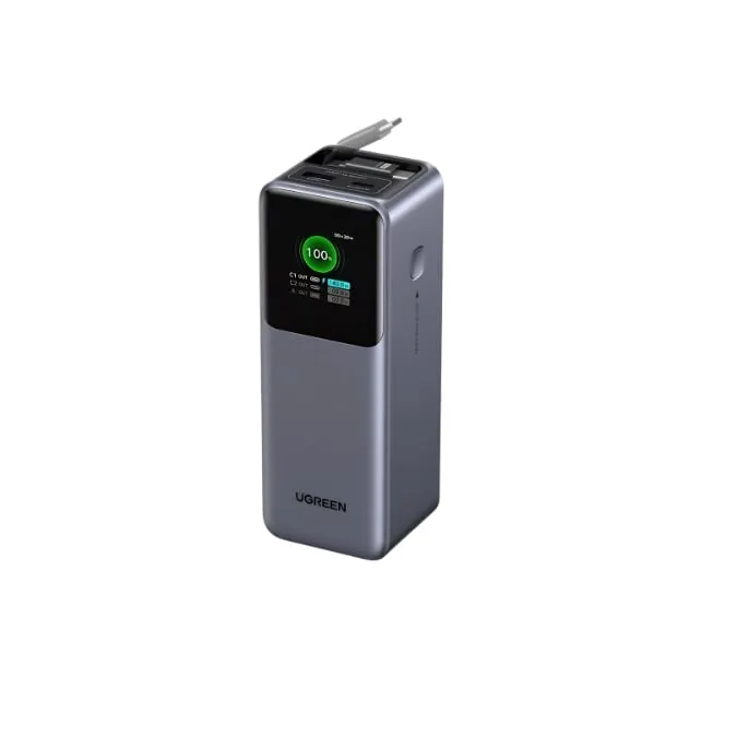 Ugreen 55987B 165W Power Bank with USB-C Retractable Cable — photo 2