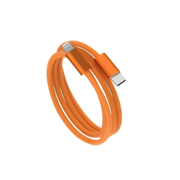 WiWU ESSEN C100 USB-C to Lightning Cable 1.5M Orange