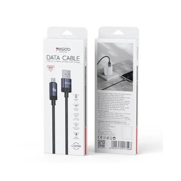 Yesido CA204M 18W Micro USB Fast Charging Cable — photo 3
