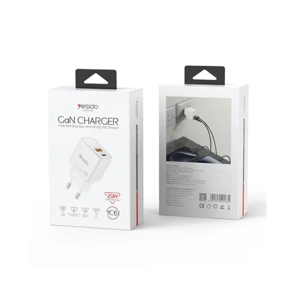 Yesido YC79 20W GaN Fast Charger — photo 3