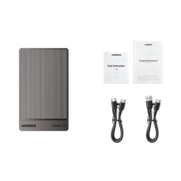 Ugreen 35270 Portable SSD 1TB 20Gbps — photo 3