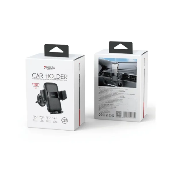 Yesido C251 360° Auto-Lock Air Vent Phone Holder — photo 3