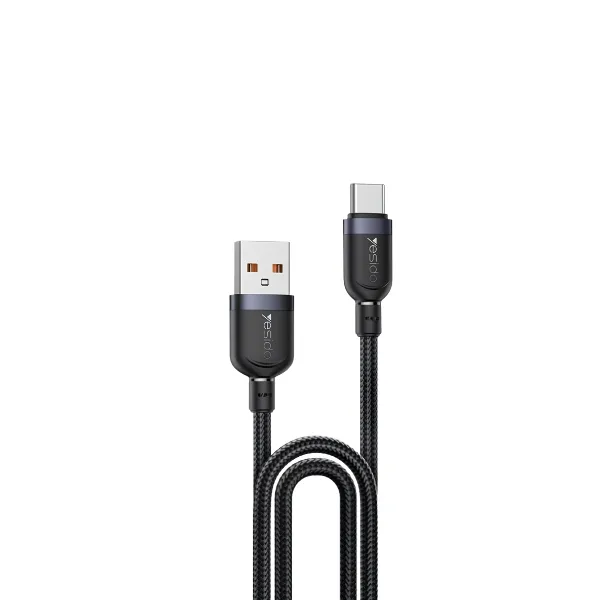 Yesido CA133C USB-A to USB-C 18W Braided Cable
