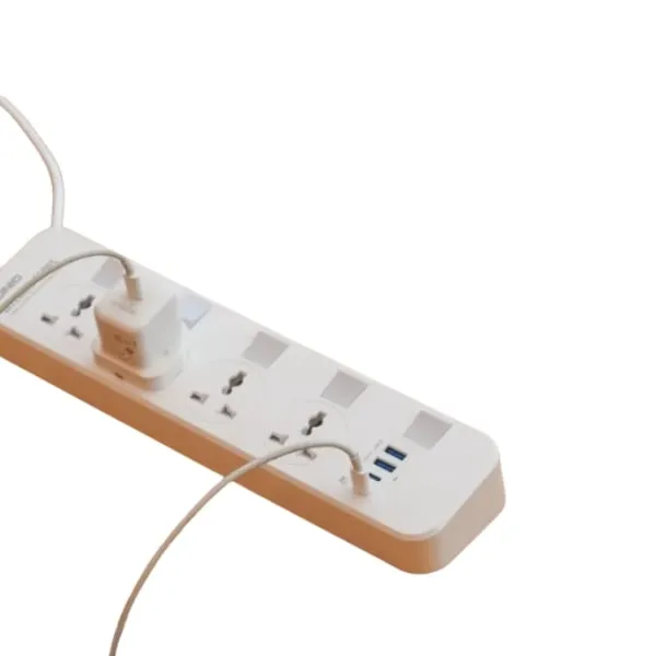 LDNIO SC4408C 2500W Power Socket with 2 USB & 2 Type-C — photo 3