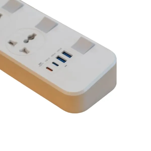 LDNIO SC4408C 2500W Power Socket with 2 USB & 2 Type-C — photo 4
