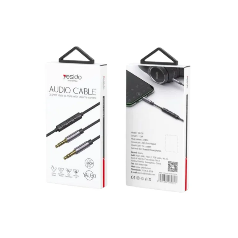 Yesido YAU30 1.2M AUX Audio Cable — photo 3
