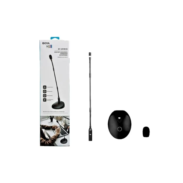 Boya BY-GM18CU Desktop Gooseneck Condenser Microphone — photo 6