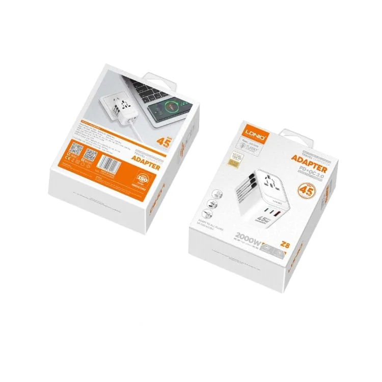 LDNIO Z8 45W GaN Travel Adapter — photo 3