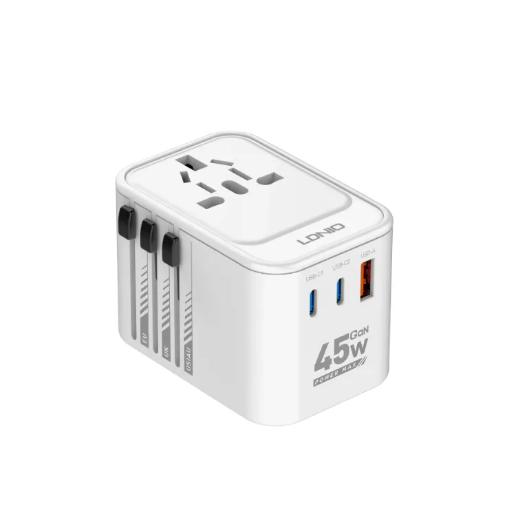 LDNIO Z8 45W GaN Travel Adapter