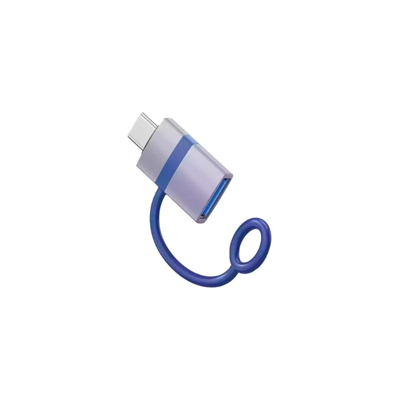 WiWU WI-C052 Legend USB-A to USB-C Adapter (Gray)