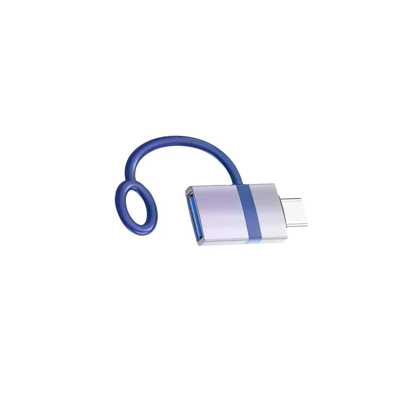 WiWU WI-C052 Legend USB-A to USB-C Adapter (Gray) — photo 3