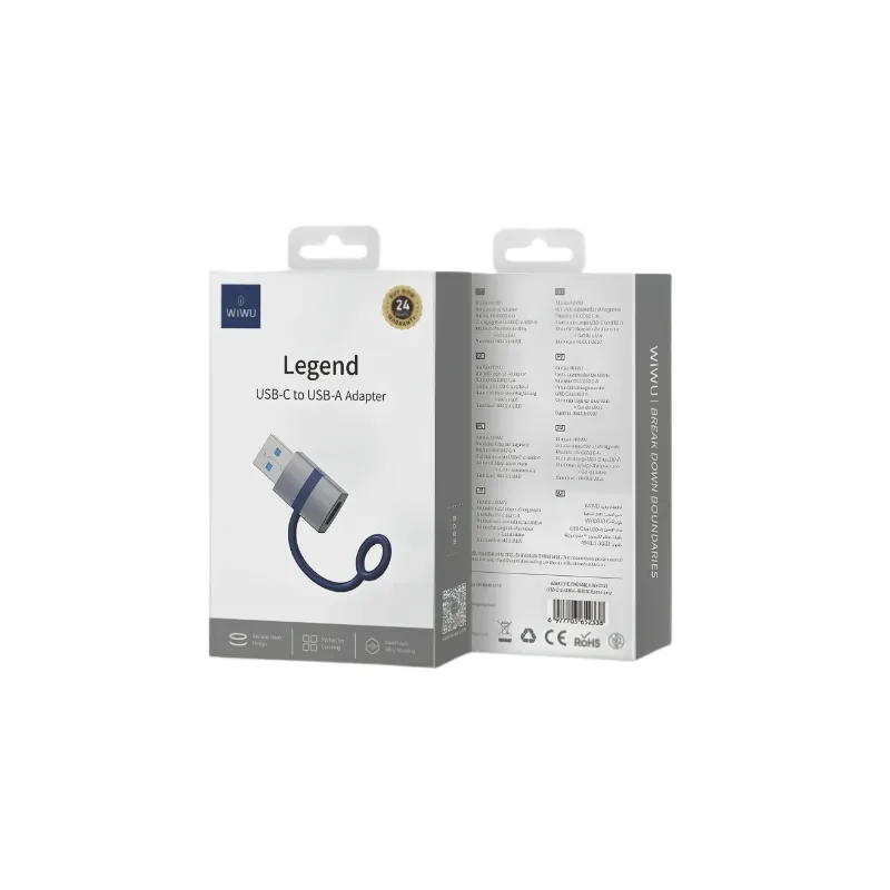 WiWU WI-C052 Legend USB-C to USB-A Adapter — photo 3