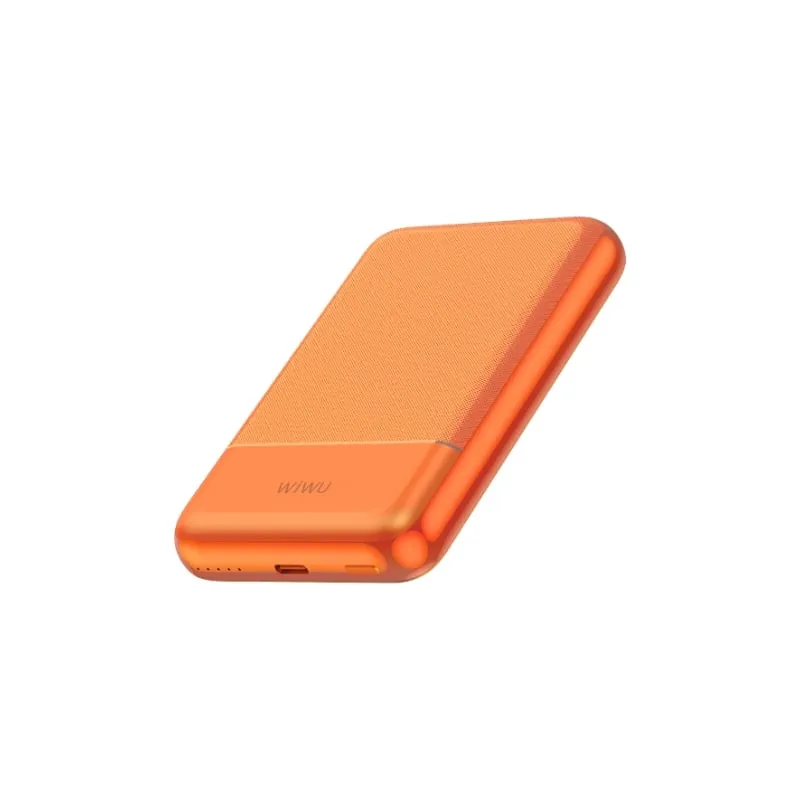 WiWU WI-P089 Silver Seraph 10000mAh Power Bank (Orange) — photo 2