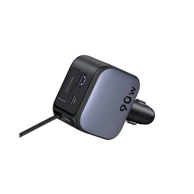 Ugreen 55909B Nexode 90W Retractable Car Charger — photo 2
