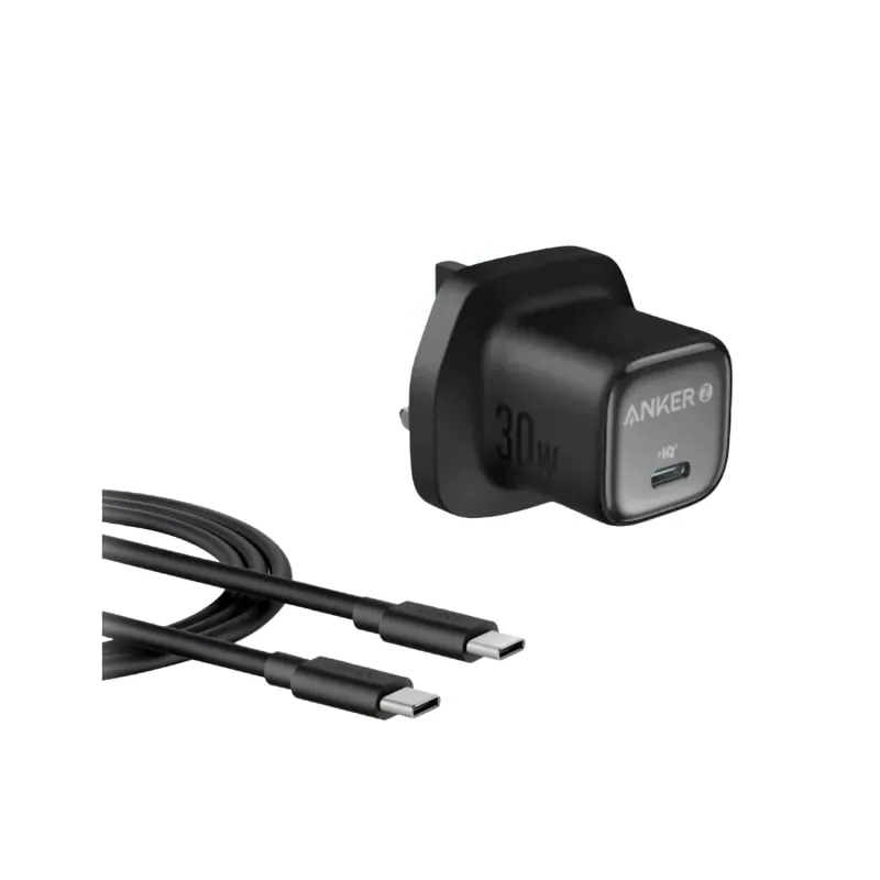 Anker Zolo 30W PD 3.0 USB-C Charger Black – B2698K11