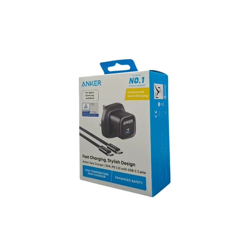 Anker Zolo 30W PD 3.0 USB-C Charger Black – B2698K11 — photo 3