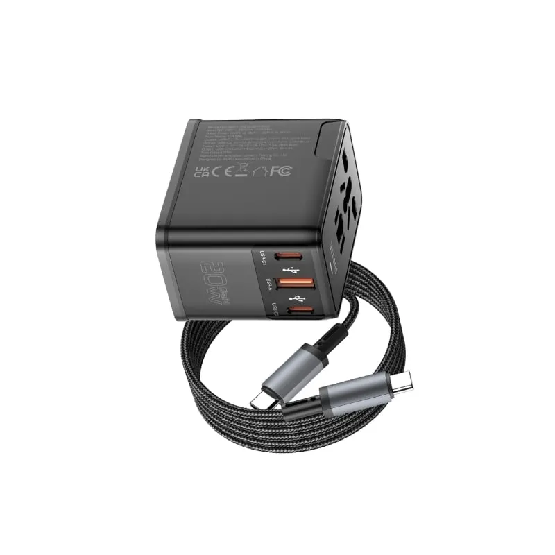 WiWU WI-UA013 20W GaN Universal Plug Adapter — photo 2