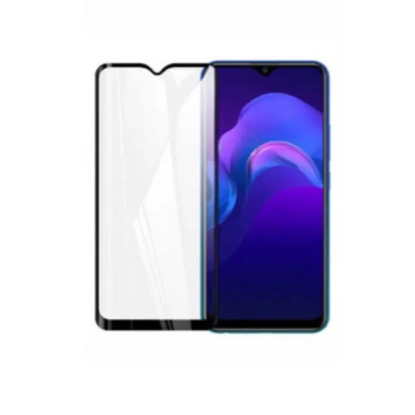 Other / Generic Vivo Y12 Full Glue Tempered Glass Screen Protector